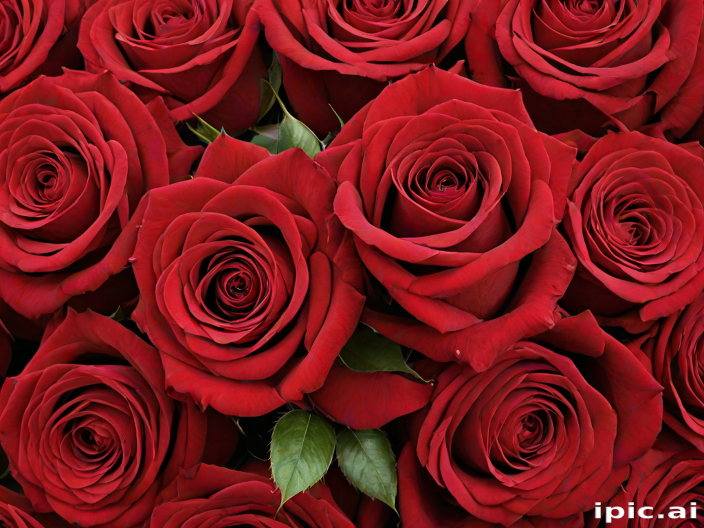 red rose background