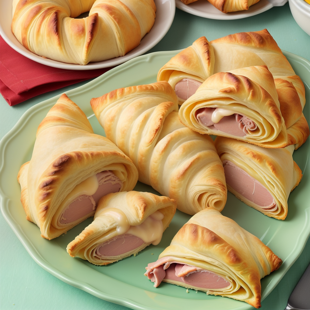 ham and cheese crescent roll recipes