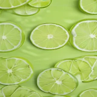 lime green background