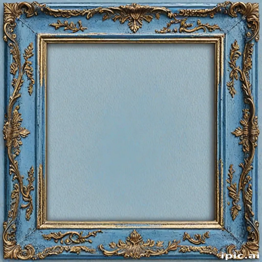 blue frame png