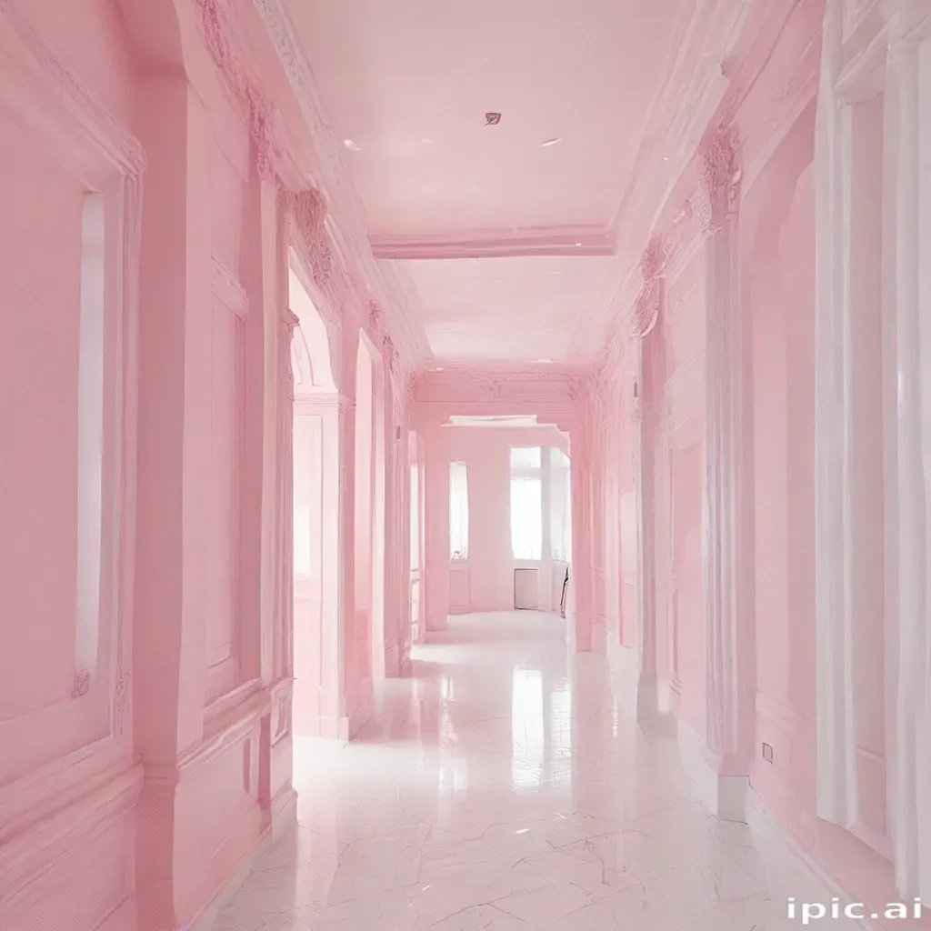pink and white aesthetic
