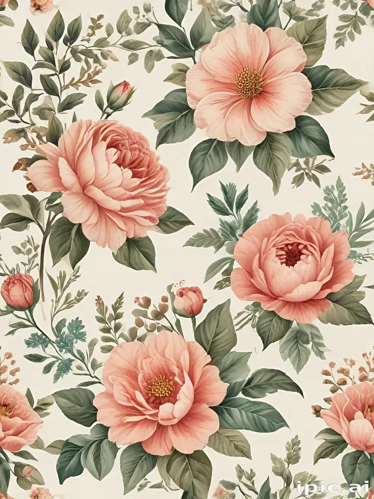 vintage flowers png
