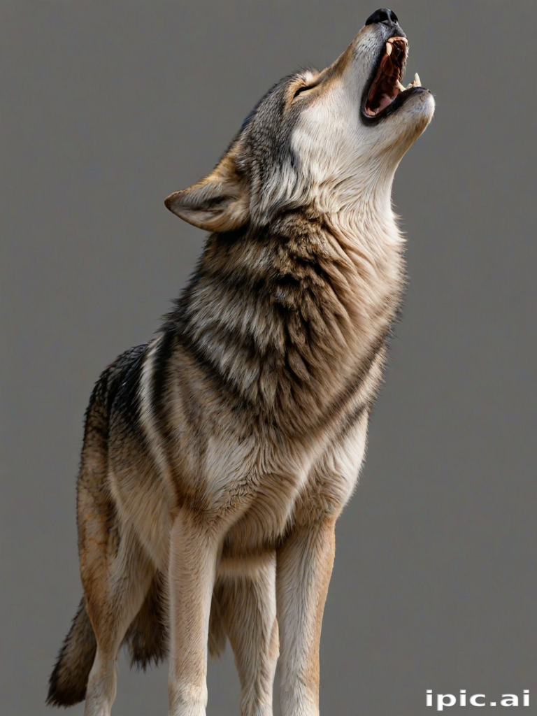 wolf howl png