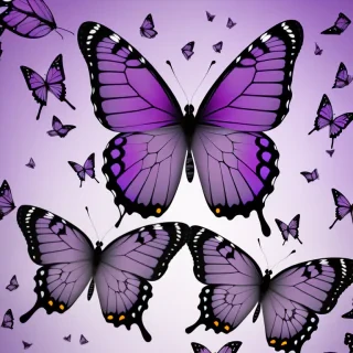 purple butterfly pictures