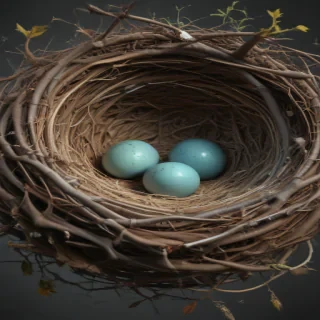 birds nest png