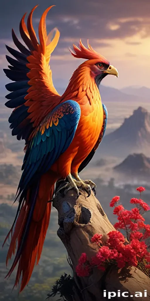 phoenix bird wallpaper