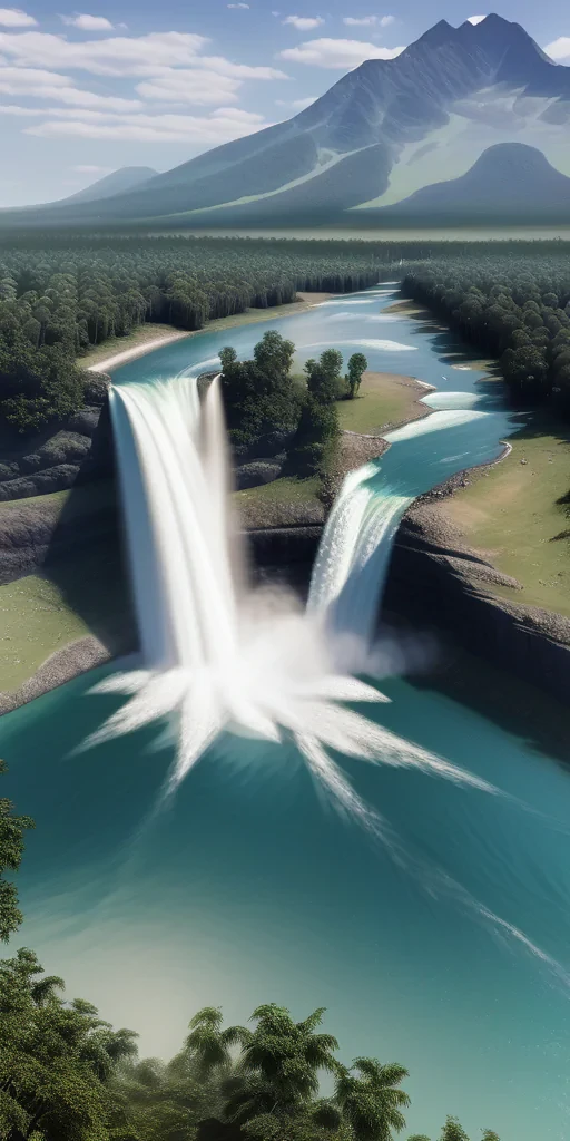 waterfall png