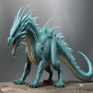 transparent dragon