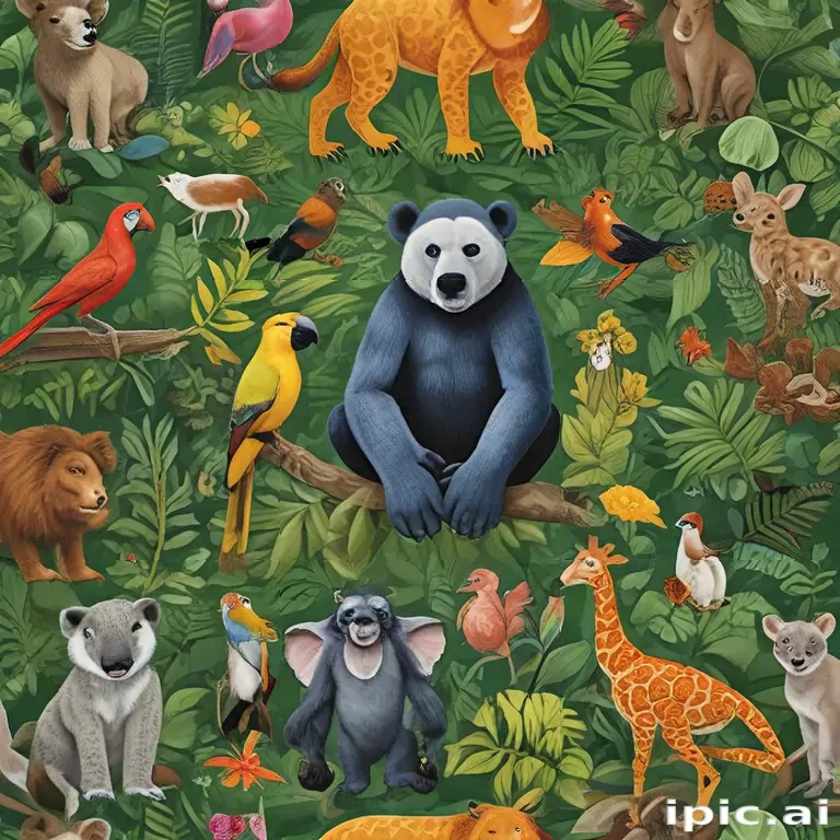 rainforest animals