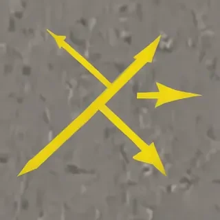 yellow arrow png