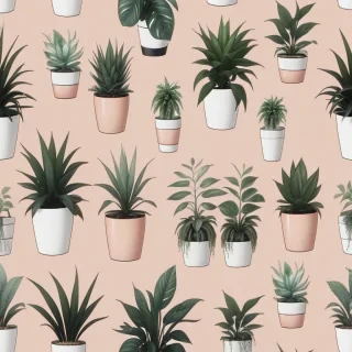 aesthetic plants background