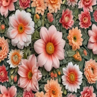 pictures of flowers drawing