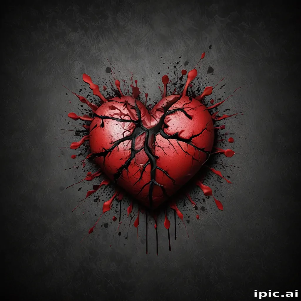 heart broken wallpaper