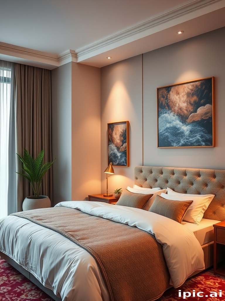 background of a bedroom