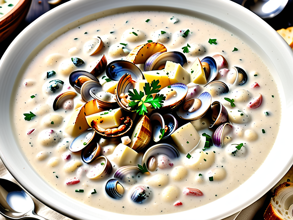 is clam chowder gluten free