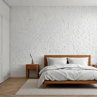 white wall paper
