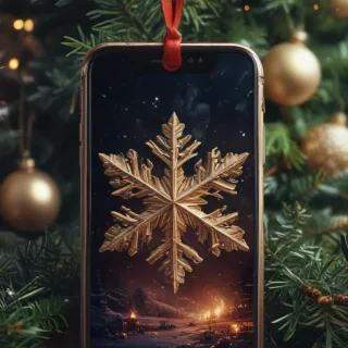 christmas phone wallpaper aesthetic