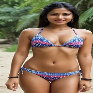 indian bikini girl