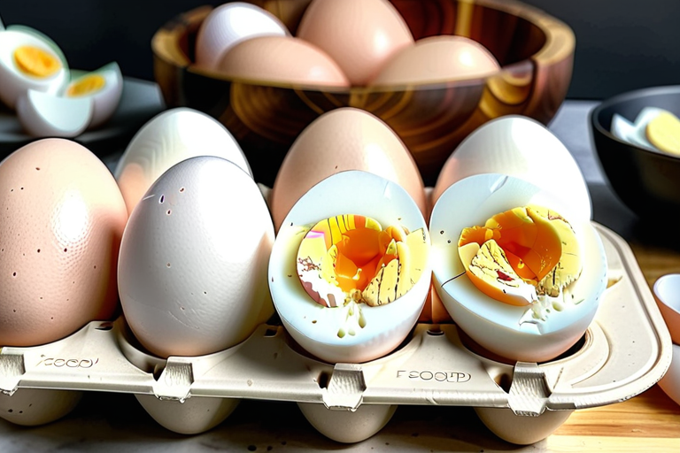 hard boiled eggs in ninja foodi