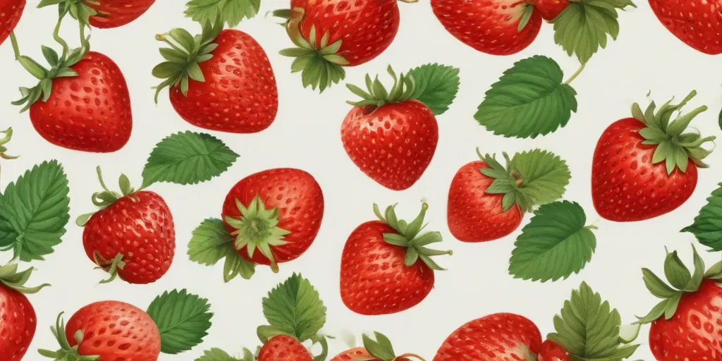 strawberry wallpaper aesthetic