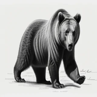 bear drawing