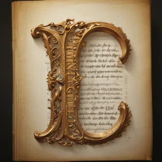 letters as images