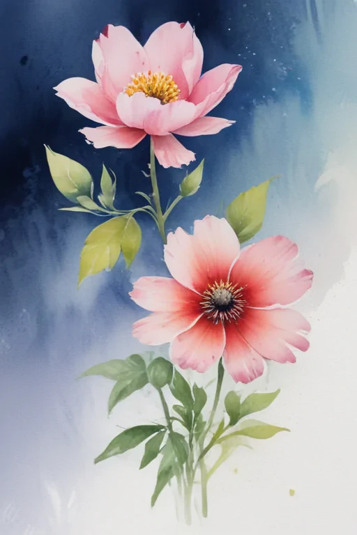 watercolor flower images