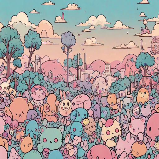 aesthetic wallpaper cartoon
