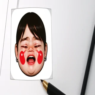 crying sticker
