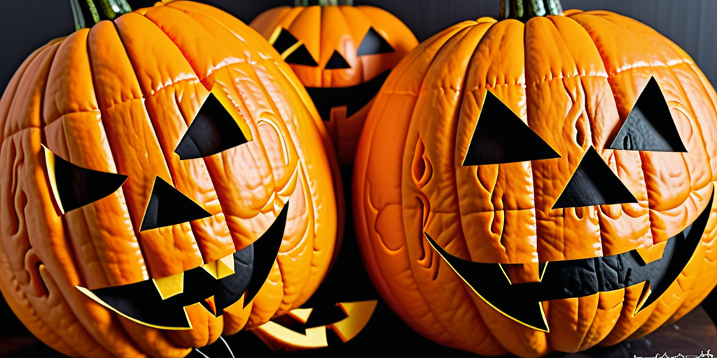 jack o lantern face printouts