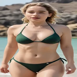 emilia clarke bikini