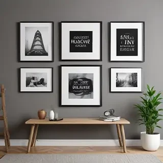 gallery wall mockup