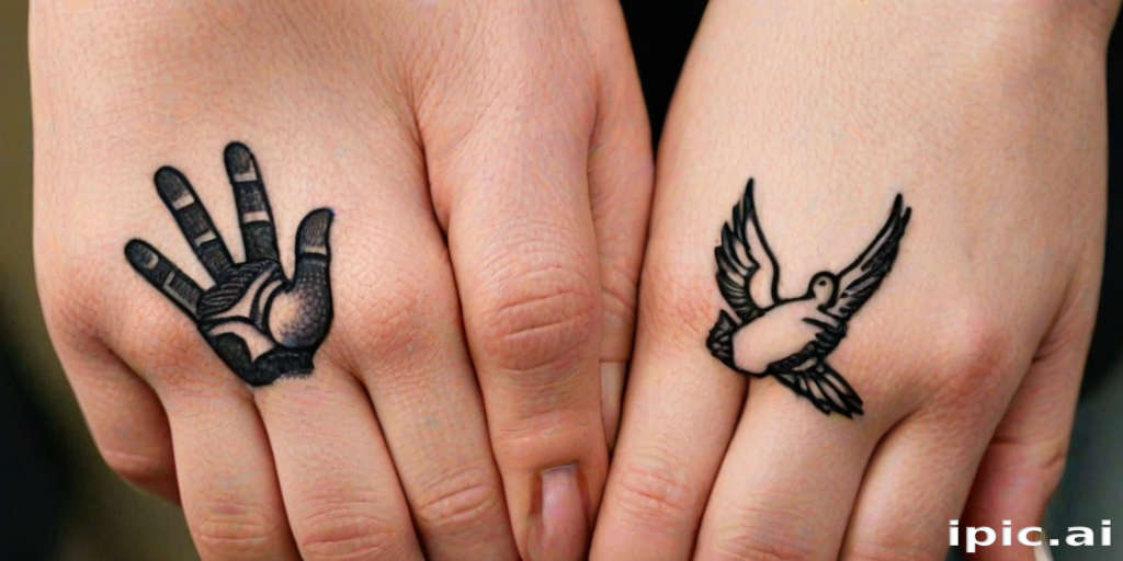 i love you sign language tattoo