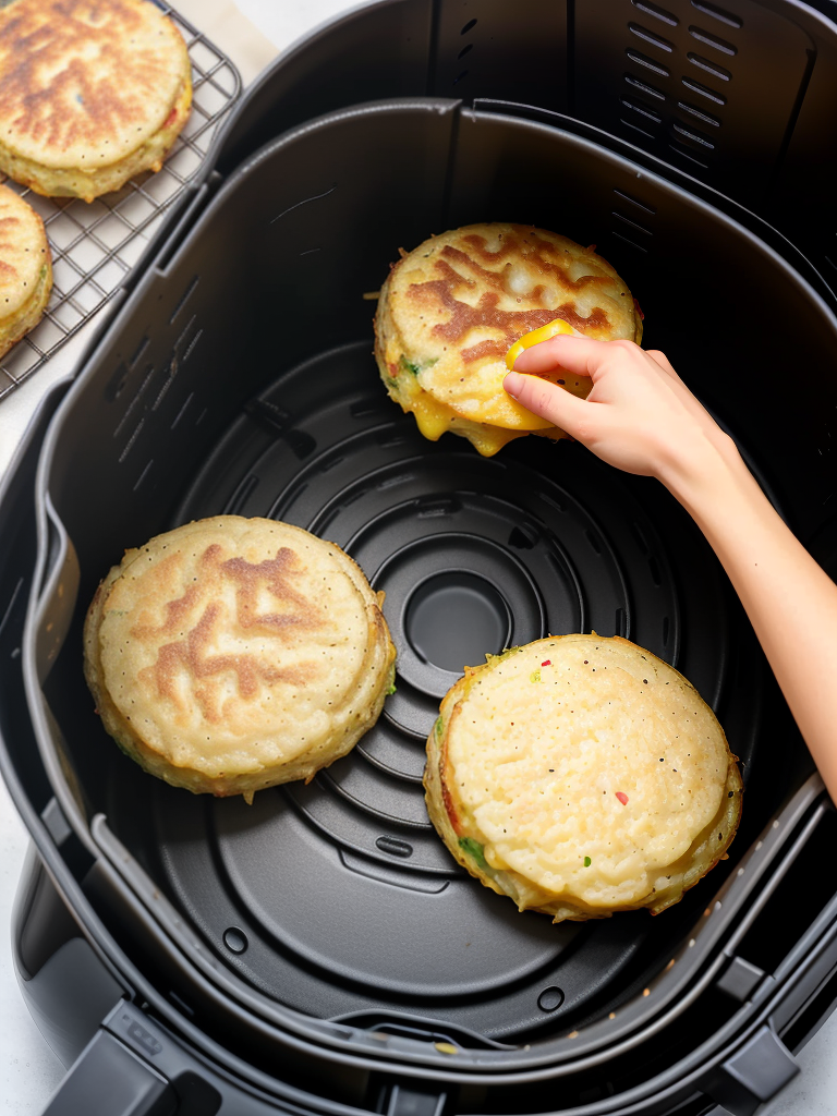 how to cook hash brown patties in the air fryer