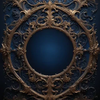 dark blue back ground