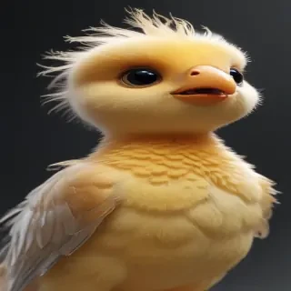transparent chick