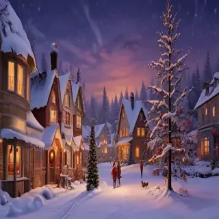 christmas eve wallpaper