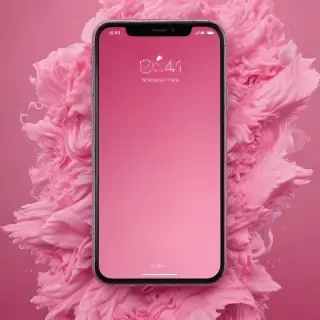 pink phone background