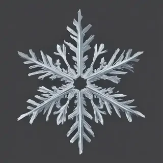 snow flake png