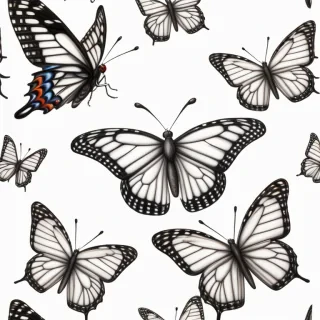butterfly pictures drawing