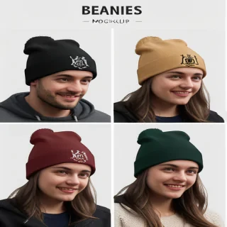 beanies mockup
