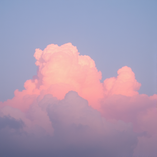 pink cloud aesthetic