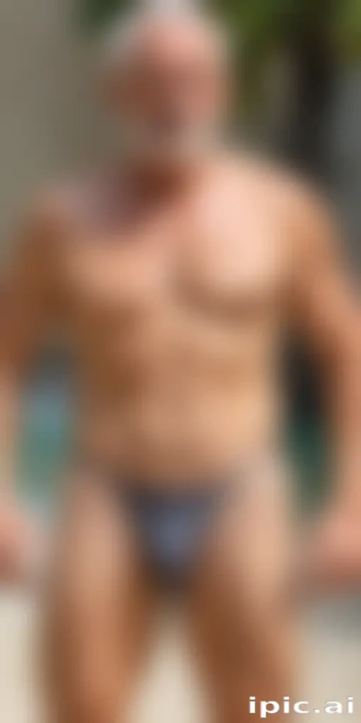 shirtless old men