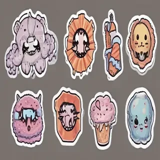 stickers png aesthetic