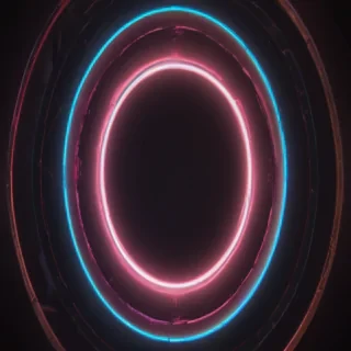 neon circle png