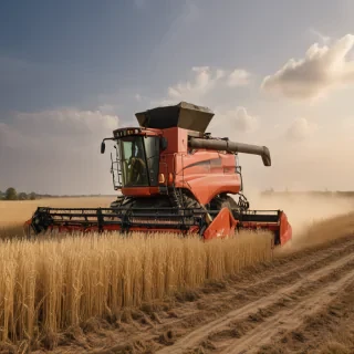 combine harvester