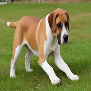 american boxer foxhound