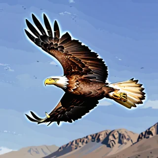eagle flying png