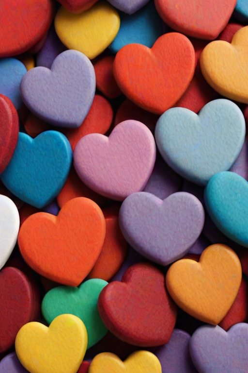 hearts iphone wallpaper