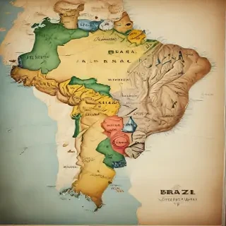 brazil map